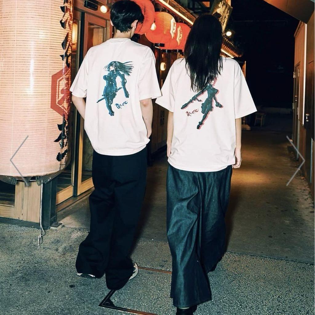 [USED] GANTZ EDIFICE Collaboration T-Shirt REIKA Anime T-Shirt XL