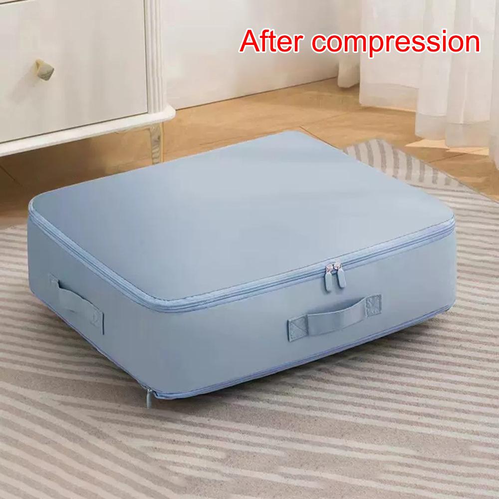 

1PC Down Jacket Compression Bag, Household Cotton Quilt Dust-Proof Large Capacity Clothing Organization Moving Bag