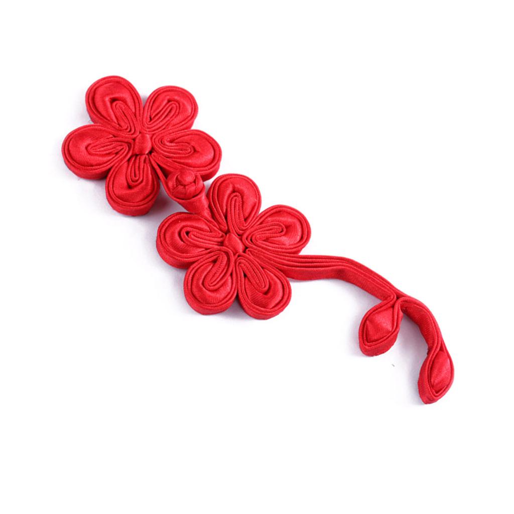 Chinese Frog Buttons Cheongsam Closure Sewing Fasteners Flower Chinese Buttons DIY Chinese Decorative Buttons for Women