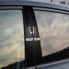 Car B Pillar Stickers 2PCS Anti-Scratch Scratch Cover Window Trim Decal for Honda Civic Type R Accord CR-V Fit HRV  Auto Parts ajt256