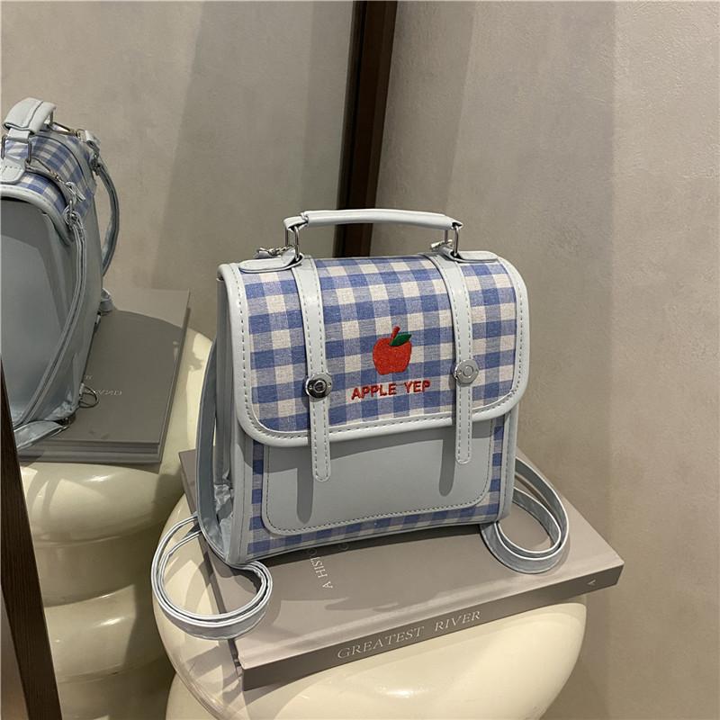 2025 Summer New Design Small Backpack Light Multi-functional Messenger Bag Small Fresh College Style Bag Women's Bag