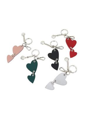 CHRISTinE PROJECT DOUBLE HEART KEY RinG(5COLORS)