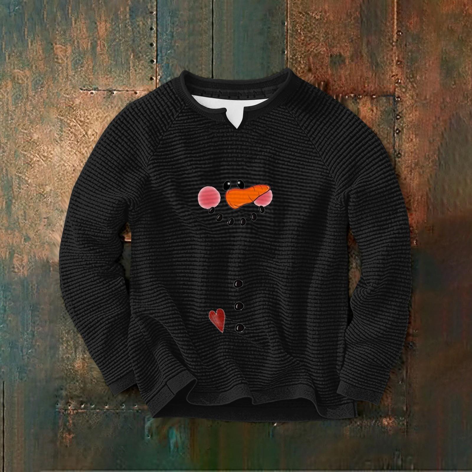 Мужская толстовка с капюшоном свободного кроя с принтом кукурузного зерна и круглым — фото 9