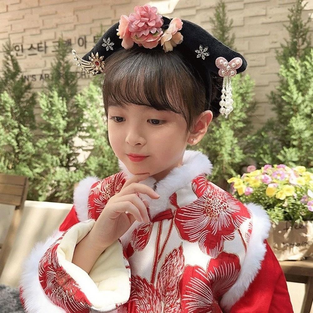 Bow Chinese Style Headwear Pearl Ancient Style Hair Hoop Antique Hanfu Headband  Headwear