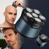 SOLIMPIA Men's Electric Shaver Hair Clipper 6 Magnetic Blade Head Cordless Bald Head Trimmer Home Use Beard Scalp Grooming Kit