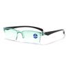 Smart Automatic Zoom Reading Glasses Rimless Ultralight Anti Blue-ray Spectacle Radiation Protection Blue Light Glasses Unisex