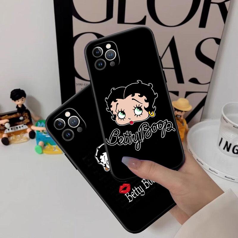 TR6 B-Bettys Art B-Boops New High-End Shell Phone Case for Redmi Note 13 14 Pro+ Plus A3 A3X 13X 13C 13R 14S 14C 14R