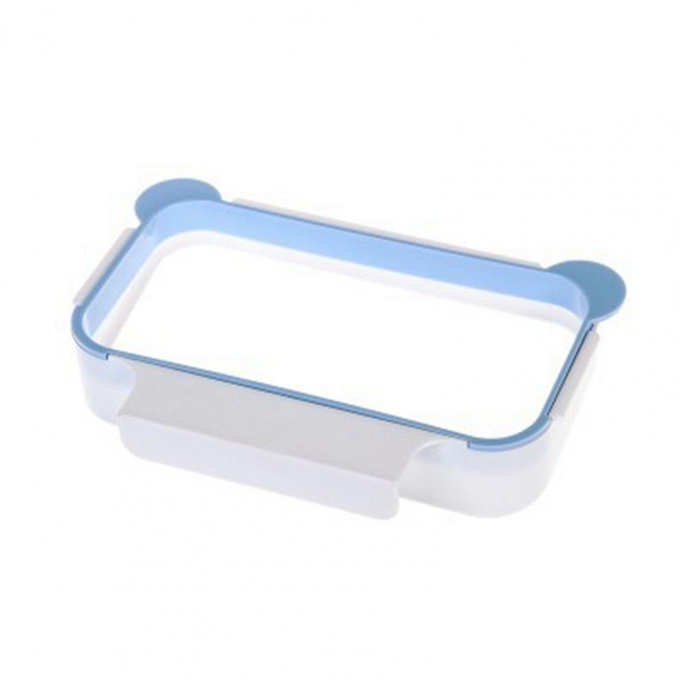 Küchenschranktür Korb Hängender Mülleimer Türrückendesign Stabiles Regal Abfalleimer Müllbeutelhalter Badezimmerzubehör