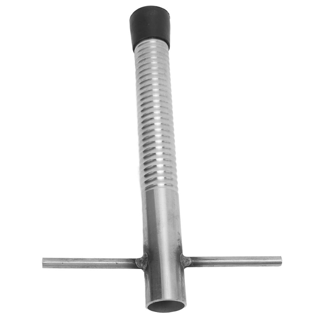 Winter Fishing Ice Drill Portable Camping Spiral Peg Stainless Steel Tent Stake for Outdoor Picnic