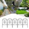Recinzione da Giardino 10 Pezzi Recinzione Decorativa per Fioriere Bordura Robusta per Paesaggistica Resistente alle Intemperie Forniture da Giardinaggio Esterno