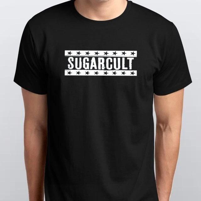 SUGARCULT new T-SHIRT sizes S M L XL XXL colours Black, White XL