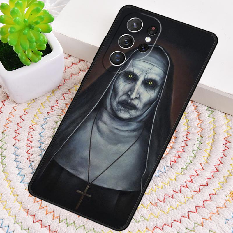 The Nun Valak Horror TPU Phone Case For Samsung Galaxy Note 10 Pro S26 S25 S24 S23 S22 Ultra Plus S21 FE S20 Shockproof Cover