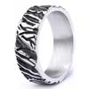 Minimalist Textured Unisex Ring Stylish New Finger Ring for Men Women