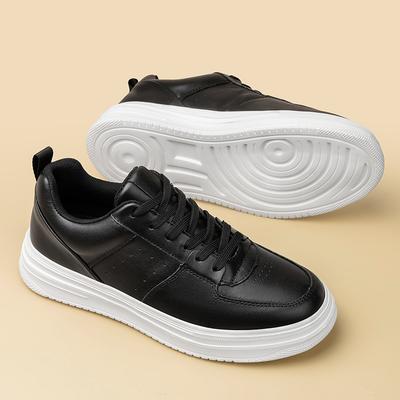 Fashion New Genuine Leather Man Skateboard Footwear Stylish Style Men's Vulcanize Shoes Casual Shoes Leisure Walk Male Tenis Masculino