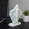 Goddess Statue for Home Decor 3D Printed Statue Gothic Minimalist Figurine Modern Artistic Desk Mysterious Sculpture Office Shelf Decorations