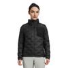 Under Armour Urban Outdoor Hiking Walking Series Breathable Windproof Warm Stand Collar Down Jacket Women Outerwear Black 14322136D-0020