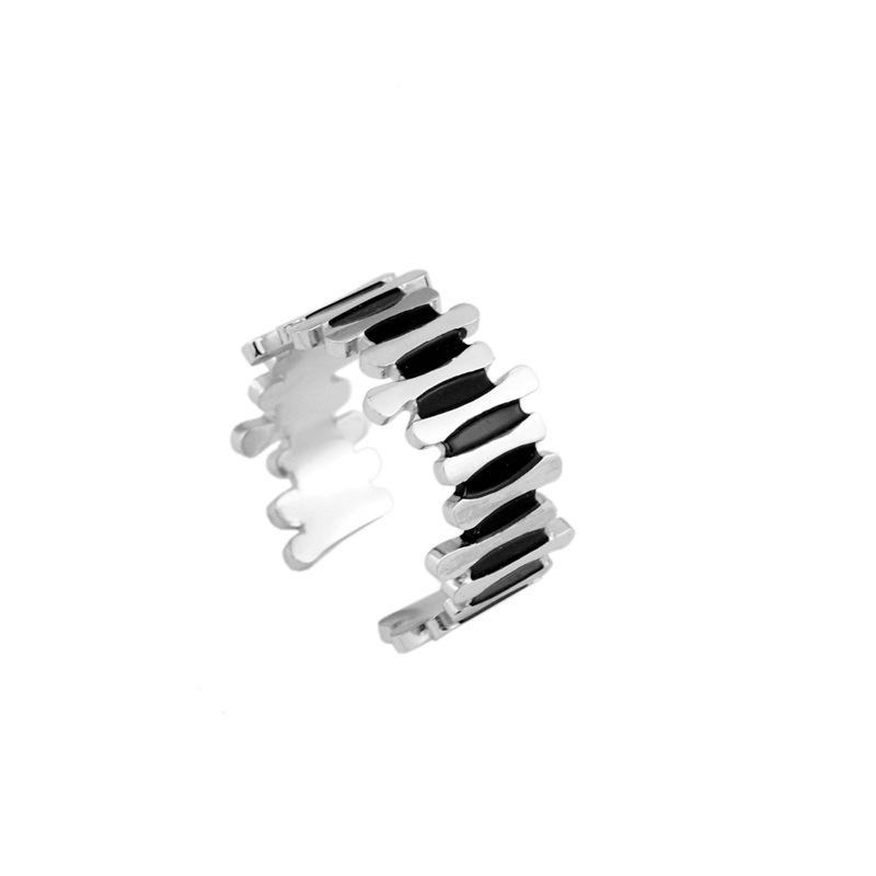 

Регулируемое кольцо из нержавеющей стали с диско-музыкой для мальчиков и девочек Size 8