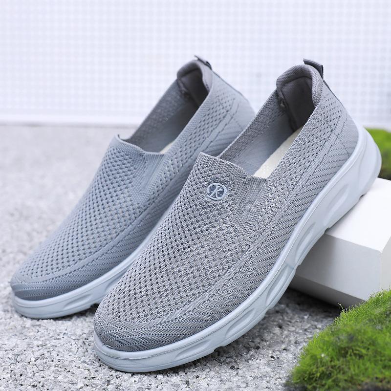 Fashion Old Beijing Cloth Shoes, 2015 Men's Summer Mesh Single-leg Dad Shoes, Middle-aged and Elderly Sneaker Casual Shoes