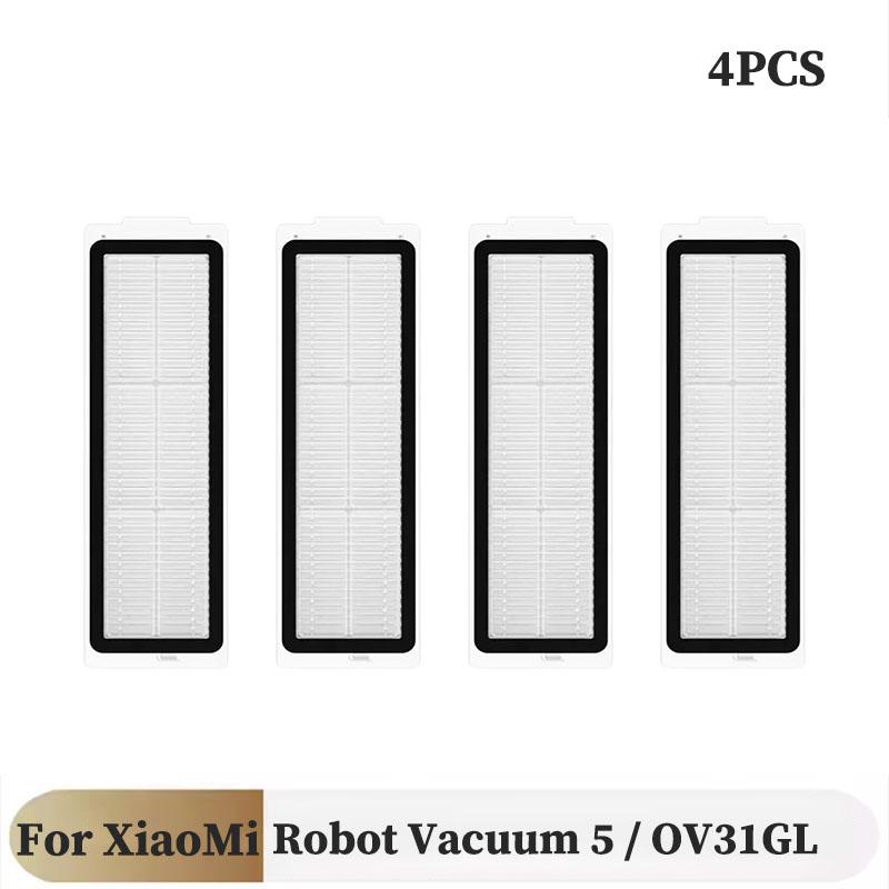 For Xiaomi Robot Vacuum 5 / OV31GL Cleaner Accessories Main Side Brush Mop Cloth HEPA Filter Dust Bag Replacement Spare Parts