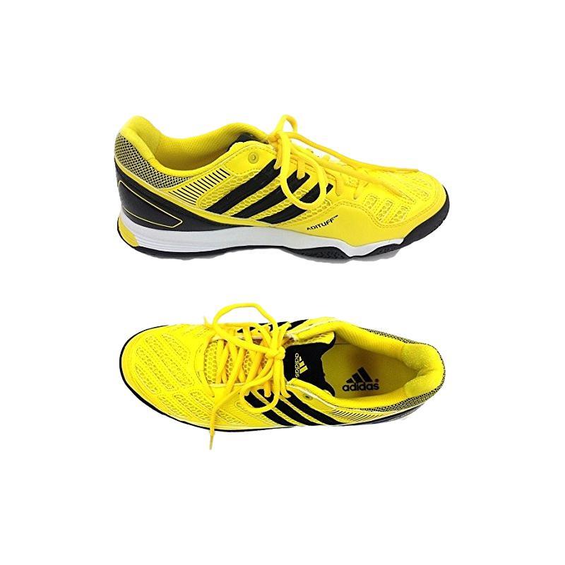 Adidas Cushioning, Wear Resistant Low top Badminton Shoes Men's Yellow Black G64346