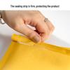 Yellow Kraft Bubble Mailer: Waterproof, Shockproof Clothing Express Bag & Foam Envelope for Secure Logistics Packaging.