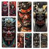 Samurai Hannya Mask Ghost Phone Case For Samsung Galaxy S25 S24 Plus S23 FE S22 S21 S20 Ultra 5G S10 S10E Soft Clear Cover