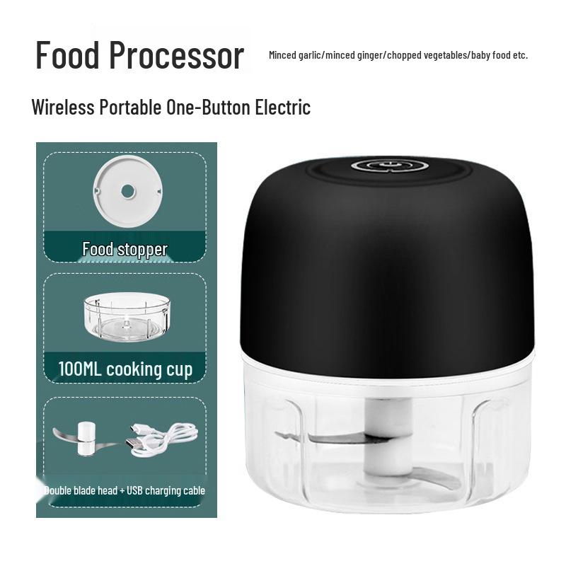 Electric Garlic Masher and Mincer for Home Use: Compact Mincing and Chopping Tool