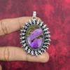 Purpurite Jewelry, 925 Solid Sterling Silver Pendant Handmade Gemstone Jewelry, Gifts For Wife Brand New Pendant
