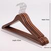 JINGRUIXIANG Vintage Wooden Clothes Hangers