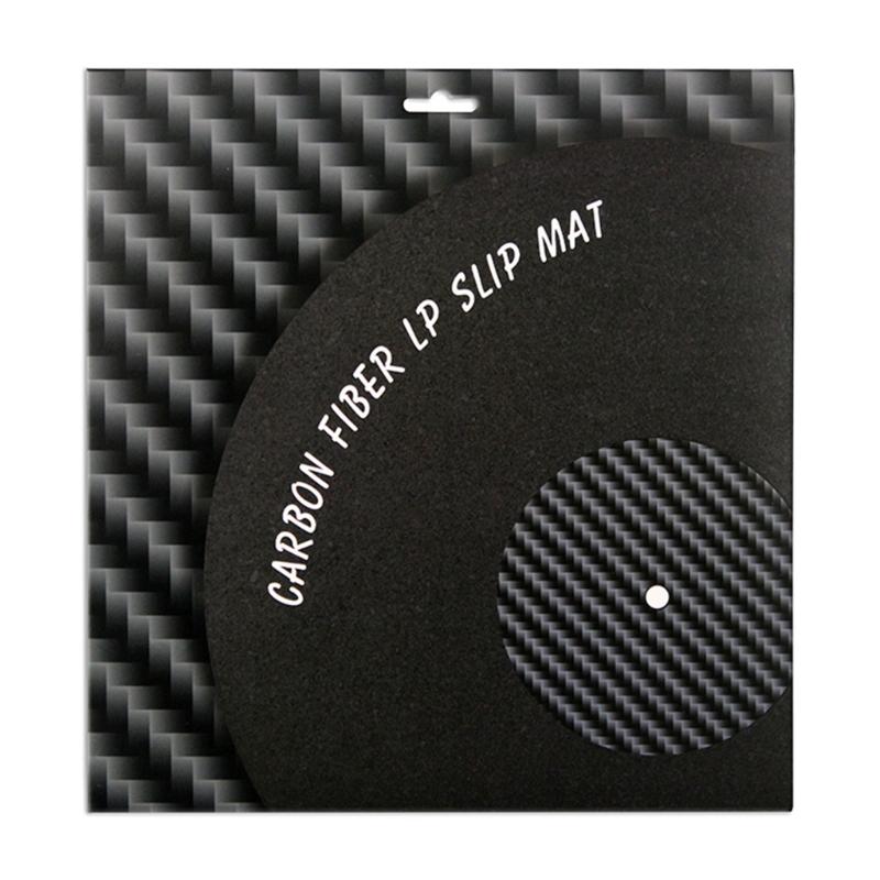 12inch Carbon Fiber Turntable Platters Mat for Record Players Mat Nonslip for Sound Playback Reduced Vibration