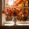1/2Pcs Artificial Azalea Flower Realistic UV Resistant Fake Plastic Flower Home Table Centerpiece Indoor