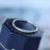 S925 word print copper inlaid zircon silver fashion women thin ring female Internet celebrity versatile
