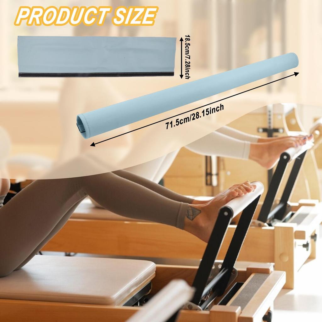 Pilates Reformer Stangenabdeckung PU-Material Kernbett Zubehör Rutschfester Griff Grifff Hülle Fitnessgerät Schutz