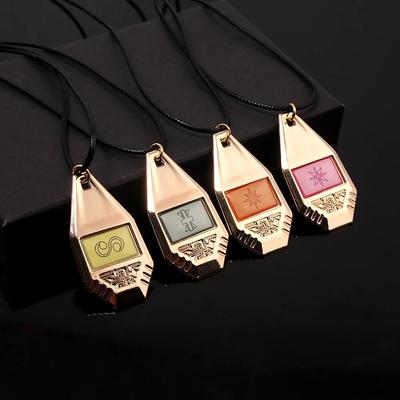 Digimon Adventure Necklace Tag & Crest Emblem Digivice Badge Pendant Necklace Digital Monster Evolution Collection Gift