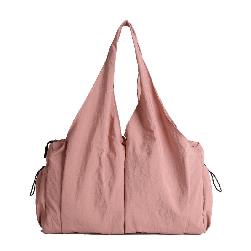

Sporting Handbag - Lightweight, Casual, Single-shoulder Bag, Travel Bag, Fashionable Underarm Bag for Women рожевий