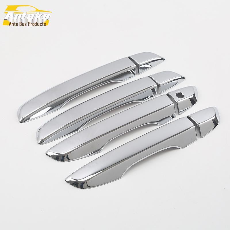 16-19 Civic Tenth Gen Handle Trim: Bright Door Armrest Grip Sticker