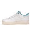 Kith x Nike Air Force 1 Low Hawaii Herren Sneaker Weiß Blau-Lagune Aloe-Verde DC9555-100