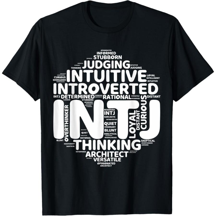 INTJ Архитектор Смешная футболка с личностью интроверта Отношения S