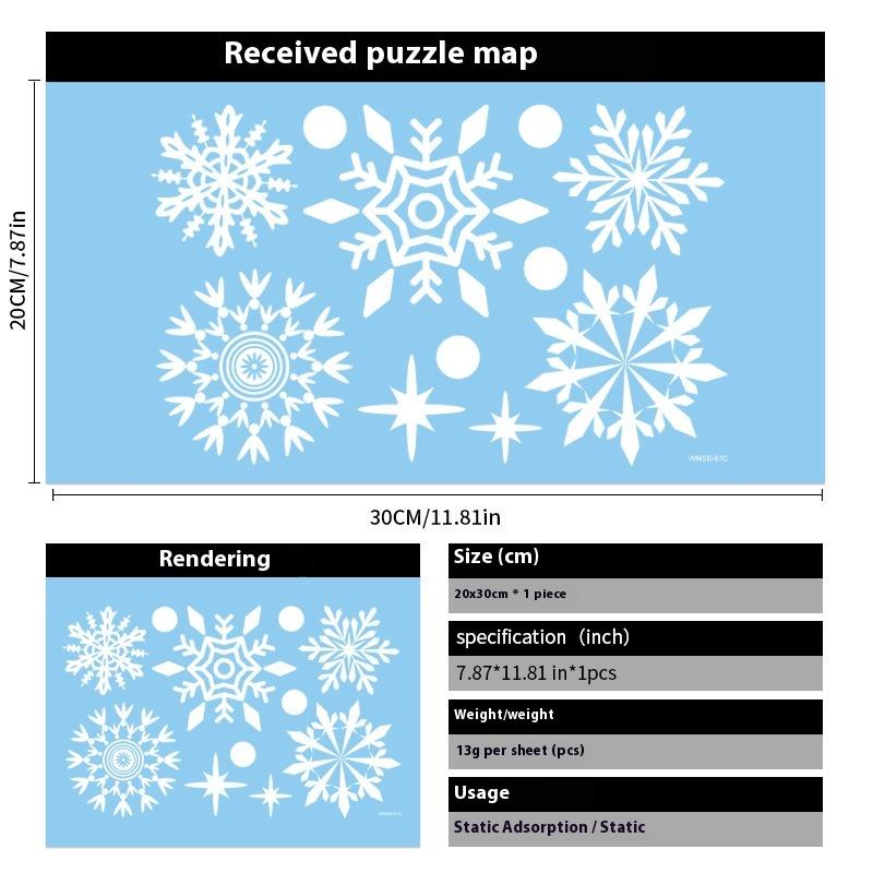 

Рождественские украшения Санта-Клаус Статические наклейки Решетки на окна Оформление сцены Наклейки на стеклянные двери Окна