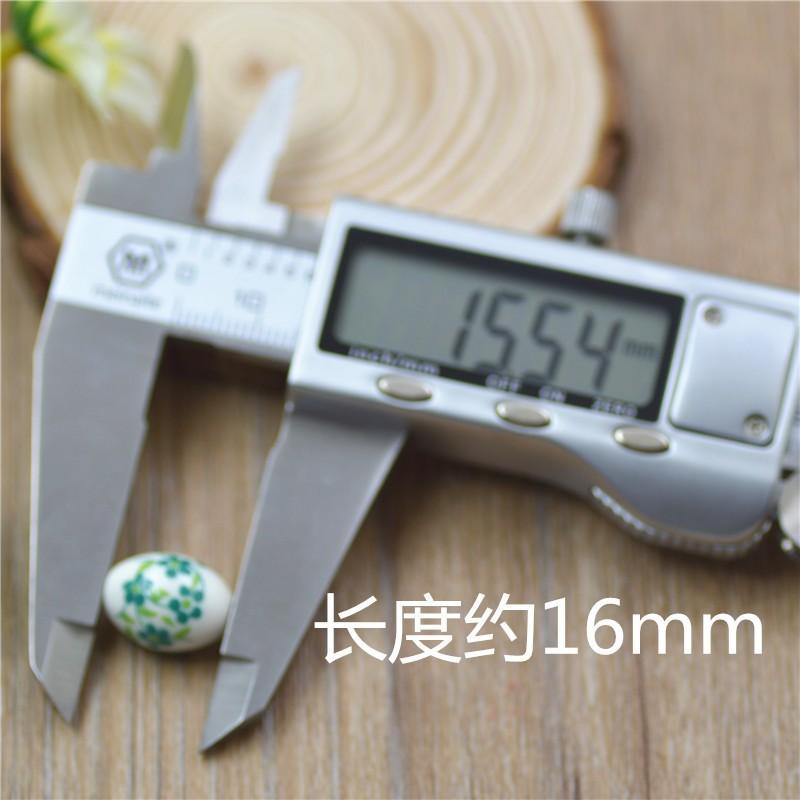 12 * 16Mm Lose Perlen Keramik Ovale Perlen Jingdezhen Keramikperlen DIY Keramikperlen Chinesischer Knoten Zubehör Material