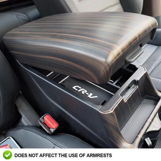 Car Armrest Inside Hidden Storage Box Center Console Organizer for Honda CRV