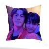 TV W-Weak H-Hero Class 2 Pillow Case Sofa Living Room Bedroom Headboard Backrest Cushion Square Cushion Nap Time