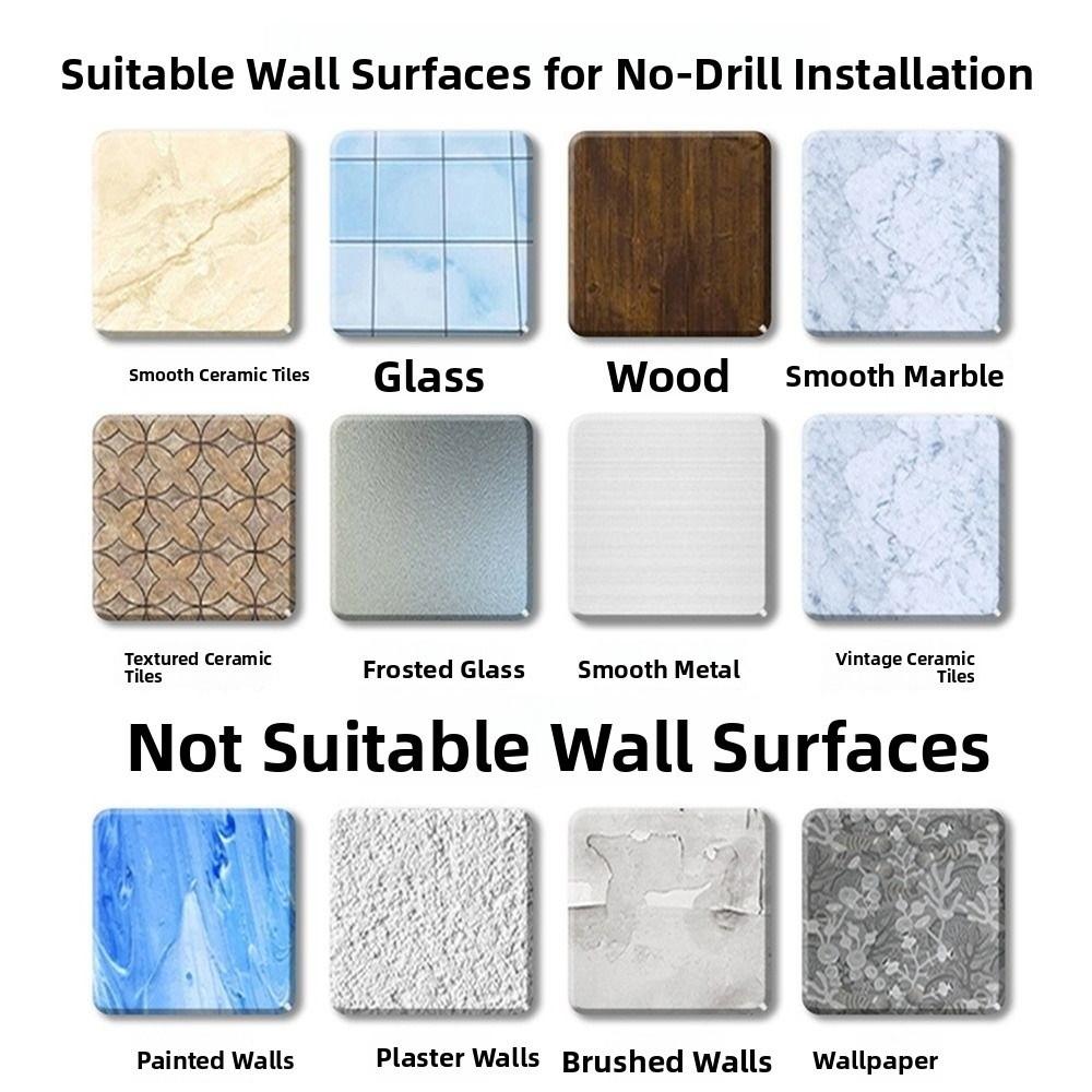 Waterdicht Roterend Rond Kruidenrek Zuignap Keuken Opbergrek Huidverzorging