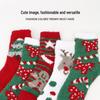 Women's Winter Cartoon Christmas Coral Fleece Floor and Sleep Socks