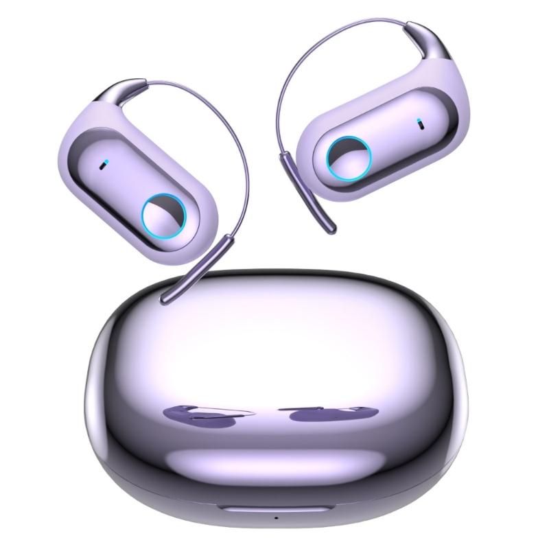 AI Translator Bluetooth-compatible Earbuds With Clear Sound Noise Cancelling &Magnetic Charging Case For Travel Fitness