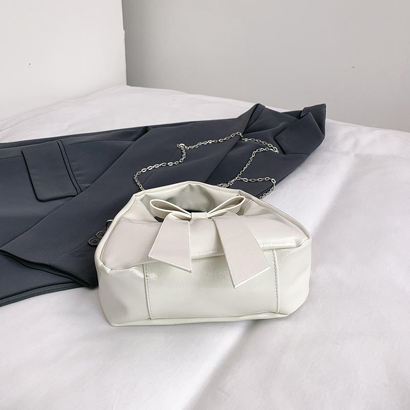 Bow Portable Underarm Bag Women's 2025 New Spring and Summer Premium Shoulder Bag Versatile Casual Messenger Bag