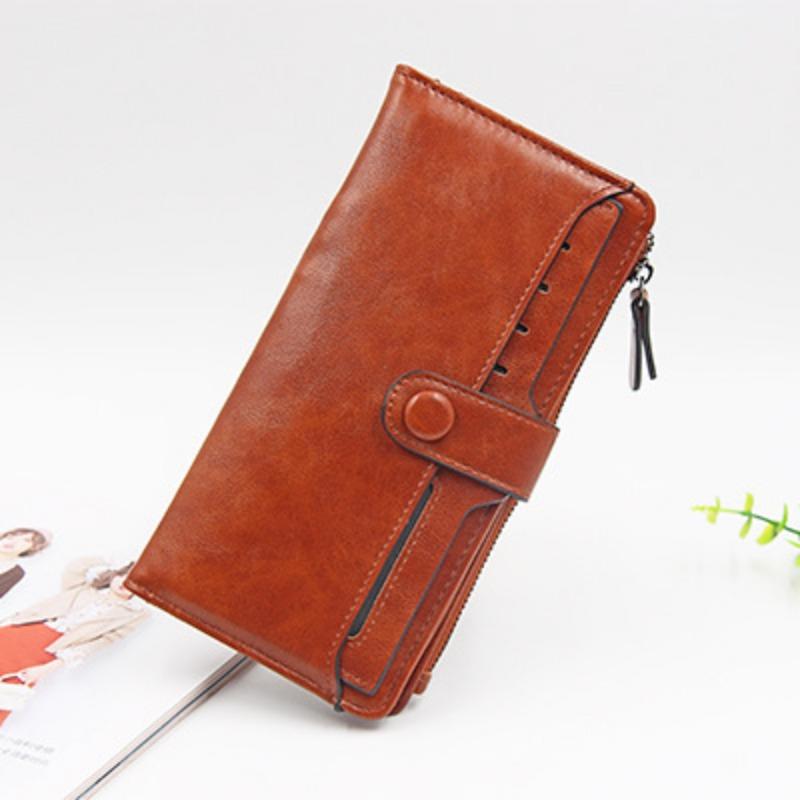 Wallet Women's Long Style Large Capacity Women's Handbag Folding Wallet