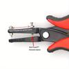 Punching Pliers 1.5mm/1.8mm Handmade Jewelry Tool Perforation Professional Pliers for Leathers Household DIY Puncher