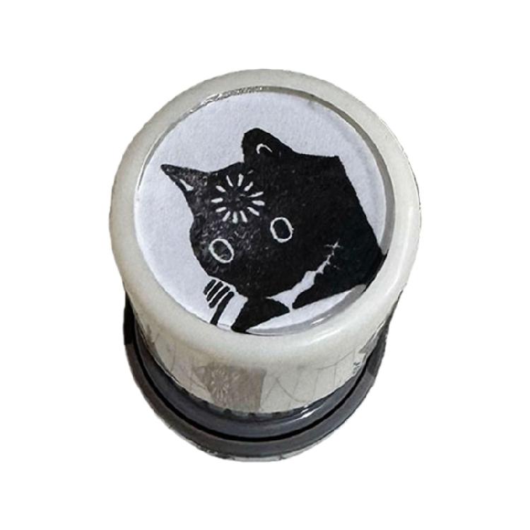 

Charm Cats Design Plastic Inkless Stamp Small Planner Stamp Suitable for Notebooks Files and Creative Art Projects 1