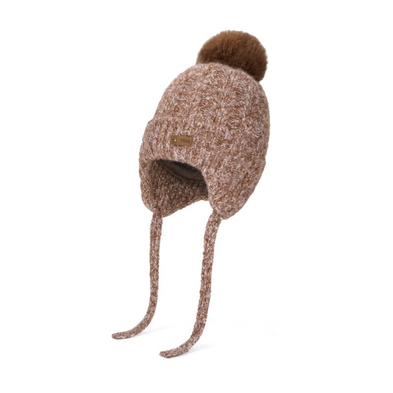 DIMANAF Women Hat Thick Knitted Hat Fashion Lady Warm Winter Autumn New